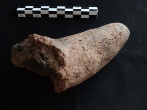 Example of a "leg" of a fire dog from SAV1 West.